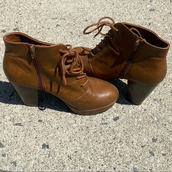 Brash ankle heel boots 4" heel size 10 - Picture 9 of 16